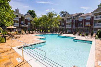 Pool View at Residence at White River, Indianapolis, 46228